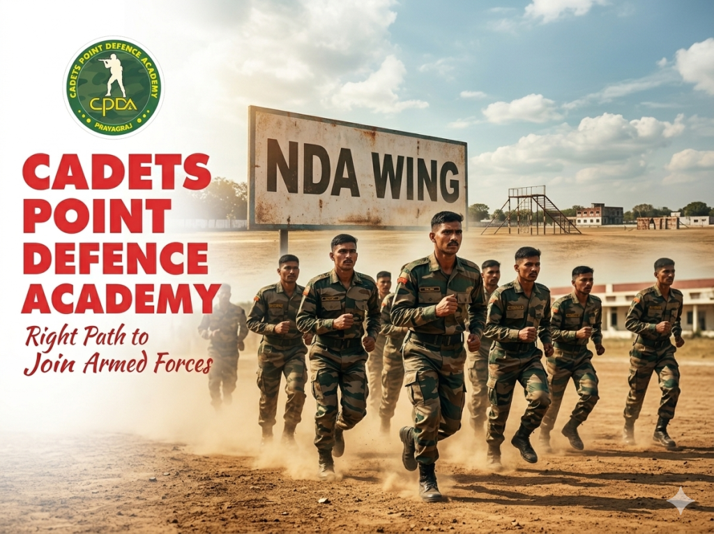 NDA students running on ground